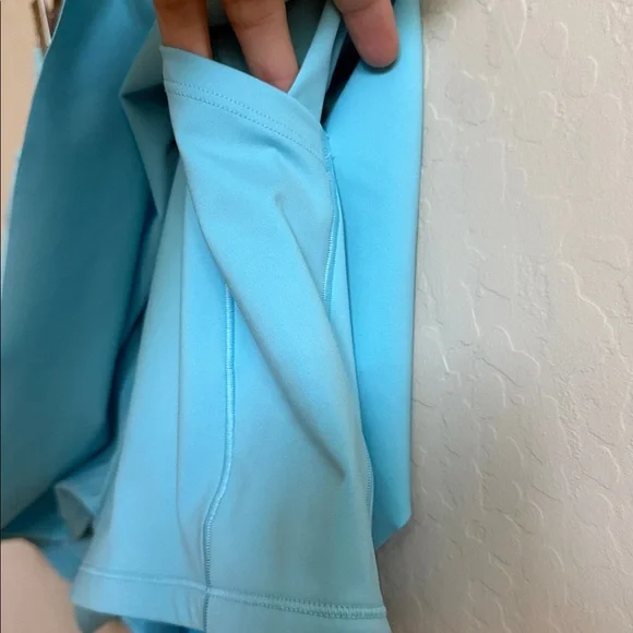 NEW Athleta Ace Advantage 13 1/2” Skort, Small, Light Blue, With Pockets - Picture 10 of 11